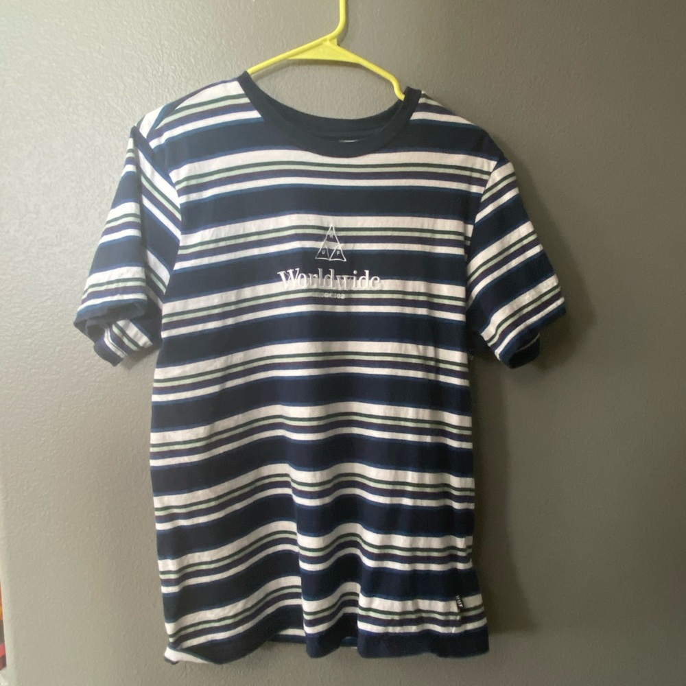 HUF stripped tee (SIZE M)